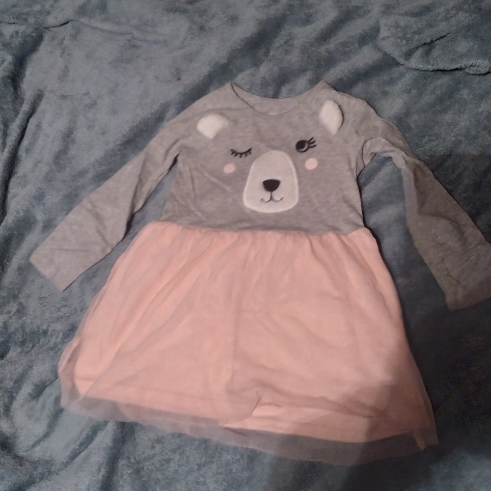 Toddler girlong sleeve dress